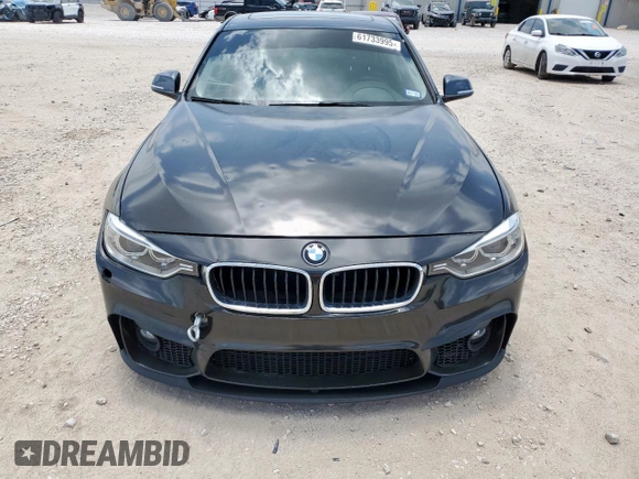 2013 BMW 3 Series 328i with VIN WBA3A5G55DNP21848, listed as a Copart auction lot 61733995 with 134,760 mi miles and Salvage title. Bid and sale history available at DreamBid. Image 5.