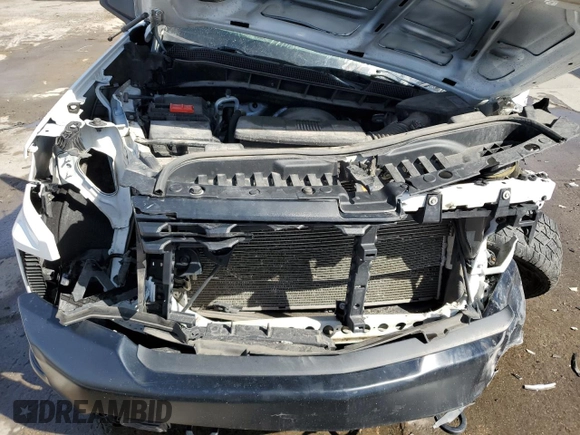 2021 Chevrolet Silverado 1500 Work Truck with VIN 1GCUYAEF5MZ142343, listed as a Copart auction lot 45414654 with Not Provided miles and Salvage Title. Bid and sale history available at DreamBid. Image 11.