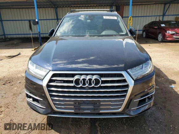 2017 Audi Q7 Premium Plus with VIN WA1LAAF78HD008754, listed as a Copart auction lot 60796555 with 152,920 mi miles and Clean title. Bid and sale history available at DreamBid. Image 5.