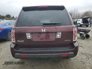 2007 Honda Pilot EX with VIN 2HKYF18467H511076, listed as a Copart auction lot 48763445 with 127,047 mi miles and Clean Title. Bid and sale history available at DreamBid. Image 6.