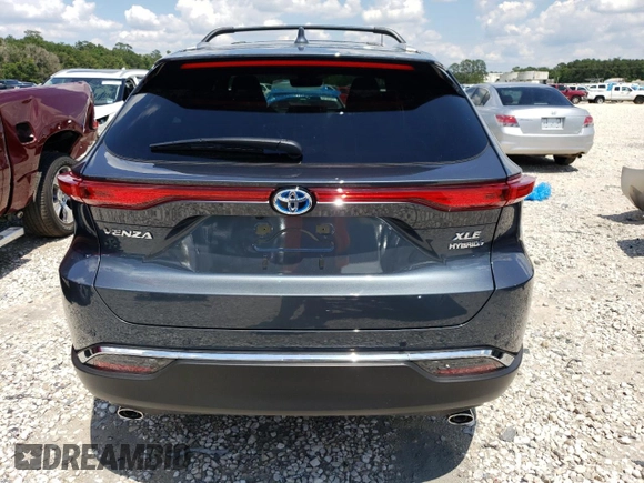 2022 Toyota Venza LE with VIN JTEAAAAH3NJ114034, listed as a Copart auction lot 52059913 with 7,192 mi miles. Bid and sale history available at carsss.com. Image 6.