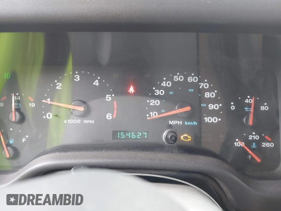 2001 Jeep Wrangler Sport with VIN 1J4FA49S31P301237, listed as a IAAI auction lot 42191884 with 154,627 mi miles and . Bid and sale history available at DreamBid. Image 7.