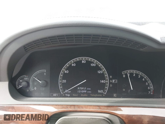 2007 Mercedes-Benz S 550 with VIN WDDNG86X87A130574, listed as a IAAI auction lot 41446793 with 130,606 mi miles and . Bid and sale history available at DreamBid. Image 7.