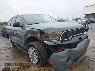 2023 Dodge Durango SXT с VIN 1C4RDHAG9PC569511, выставлен на аукционе IAAI как лот 41952170 с пробегом 55 653 миль миль и . История ставок и продаж доступна на DreamBid. Изображение 1.