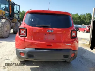 2018 Jeep Renegade Altitude with VIN ZACCJABB2JPG84687, listed as a Copart auction lot 53994155 with 150,680 mi miles and Salvage title. Bid and sale history available at DreamBid. Image 6.