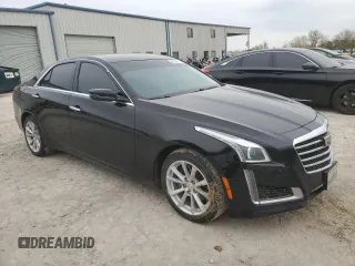 2017 Cadillac CTS AWD with VIN 1G6AW5SX5H0171853, listed as a Copart auction lot 80124974 with 105,349 mi miles and Salvage title. Bid and sale history available at DreamBid. Image 4.