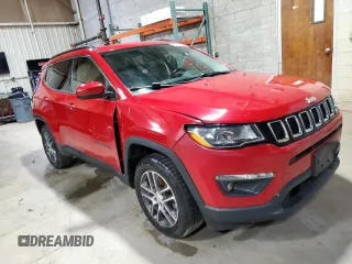 2020 Jeep Compass Latitude with VIN 3C4NJDBBXLT240866, listed as a Copart auction lot 44409585 with 78,356 mi miles and Clean Title. Bid and sale history available at DreamBid. Image 4.