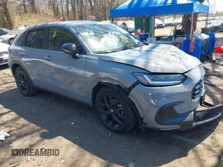 2024 Honda HR-V Sport with VIN 3CZRZ2H51RM771256, listed as a IAAI auction lot 42051986 with 14,209 mi miles and . Bid and sale history available at DreamBid. Image 1.