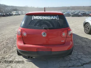 2007 Volkswagen Rabbit with VIN WVWBR71K77W207290, listed as a Copart auction lot 48497225 with 165,716 mi miles and Salvage Title. Bid and sale history available at carsss.com. Image 6.