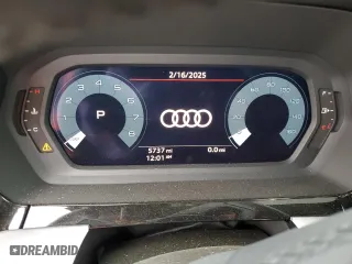 2024 Audi A3 Premium with VIN WAUAUDGY0RA077810, listed as a Copart auction lot 53355345 with 5,737 mi miles and Salvage Title. Bid and sale history available at carsss.com. Image 9.