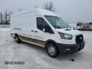 2023 Ford Transit Cargo z VIN 1FTBW3U82PKB65152, wystawiony jako Copart lot #43433405 z przebiegiem 6 128 mil mil oraz Szkoda całkowita • Salvage title. Historia ofert i sprzedaży dostępna na DreamBid. Obrazek 4.