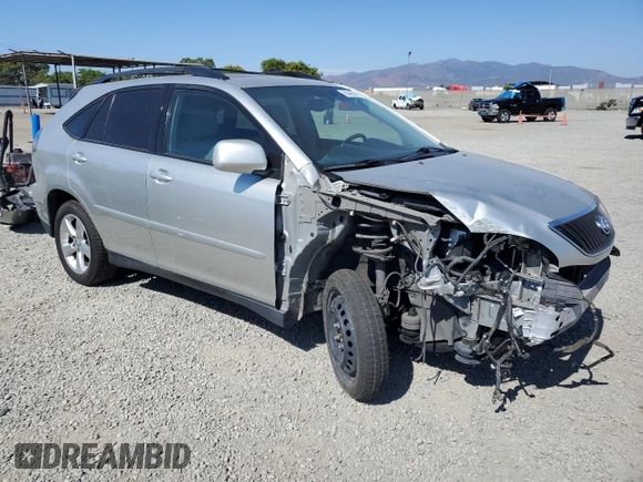 2006 Lexus RX 330 with VIN JTJGA31U360065509, listed as a Copart auction lot 63499495 with 102,735 mi miles and Salvage title. Bid and sale history available at DreamBid. Image 4.