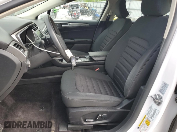 2017 Ford Fusion SE with VIN 3FA6P0HD4HR298647, listed as a Copart auction lot 55511825 with 53,138 mi miles and Salvage title. Bid and sale history available at DreamBid. Image 7.