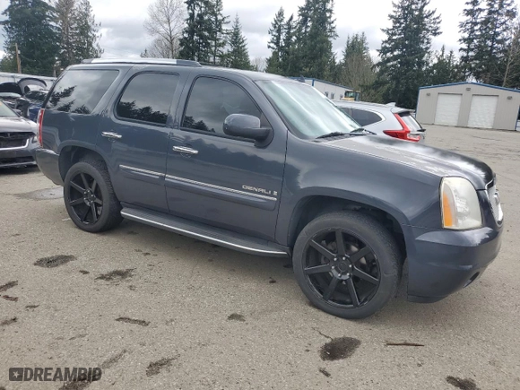 2008 GMC Yukon Denali with VIN 1GKFK63868J191376, listed as a Copart auction lot 51185665 with 143,769 mi miles and Salvage Title. Bid and sale history available at carsss.com. Image 4.