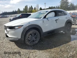 2025 Mazda CX-30 2.5 S Select Sport with VIN 3MVDMBBM9SM781231, listed as a Copart auction lot 52335765 with 2,100 mi miles and Salvage Title. Bid and sale history available at carsss.com. Image 1.