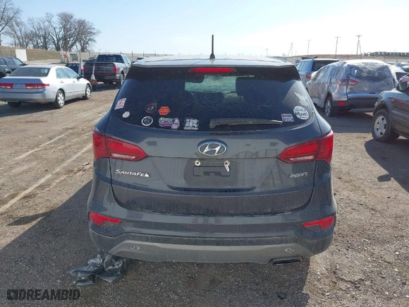 2018 Hyundai Santa Fe Sport 2.4L with VIN 5XYZT3LB1JG509412, listed as a IAAI auction lot 41909588 with 105,644 mi miles. Bid and sale history available at carsss.com. Image 17.