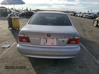 2003 BMW 5 Series 530iA with VIN WBADT634X3CK28257, listed as a Copart auction lot 82354644 with 0 mi miles and Salvage Title. Bid and sale history available at carsss.com. Image 6.