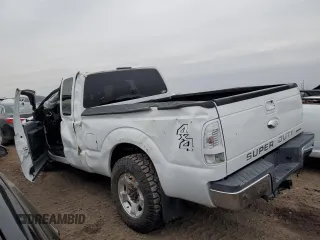 2013 Ford F-250 XL with VIN 1FT7X2BT7DEA62601, listed as a Copart auction lot 43250835 with 124,399 mi miles and Salvage Title. Bid and sale history available at DreamBid. Image 2.