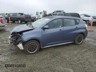 2009 Pontiac Vibe w/1SA with VIN 5Y2SP67819Z453152, listed as a Copart auction lot 82146164 with 162,326 mi miles and Salvage Title. Bid and sale history available at carsss.com. Image 1.