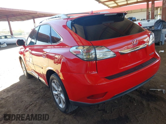 2012 Lexus RX 350 with VIN 2T2ZK1BA0CC069631, listed as a IAAI auction lot 42542708 with 181,096 mi miles and . Bid and sale history available at DreamBid. Image 3.