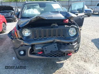 2018 Jeep Renegade Trailhawk with VIN ZACCJBCB1JPH50649, listed as a IAAI auction lot 42476911 with 84,530 mi miles and . Bid and sale history available at DreamBid. Image 12.