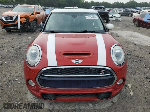 2015 MINI Hardtop 4 Door S with VIN WMWXU3C50F2B56905, listed as a Copart auction lot 59747905 with 151,537 mi miles and Clean title. Bid and sale history available at DreamBid. Image 5.