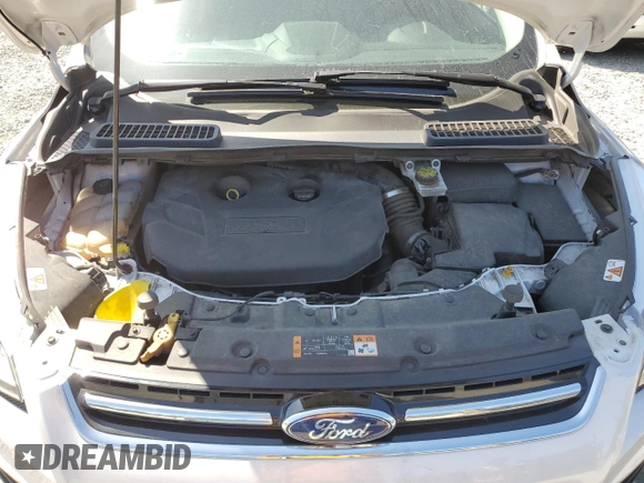 2016 Ford Escape Titanium with VIN 1FMCU9J98GUC00707, listed as a Copart auction lot 54197425 with 95,568 mi miles and Salvage Title. Bid and sale history available at DreamBid. Image 12.