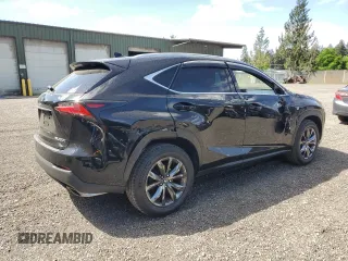 2017 Lexus NX 200t with VIN JTJBARBZ8H2096219, listed as a Copart auction lot 56191225 with 87,896 mi miles and Salvage title. Bid and sale history available at DreamBid. Image 3.