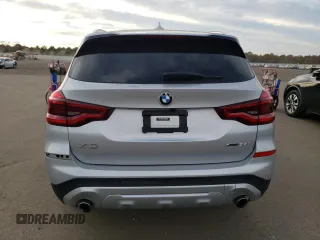 2021 BMW X3 xDrive30i with VIN 5UXTY5C0XM9H30211, listed as a Copart auction lot 41452455 with 42,884 mi miles and Non Repairable. Bid and sale history available at DreamBid. Image 6.