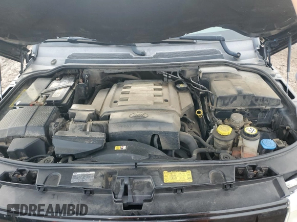 2008 Land Rover LR3 HSE with VIN SALAG25408A474083, listed as a Copart auction lot 59713975 with 117,075 mi miles and Salvage title. Bid and sale history available at DreamBid. Image 12.