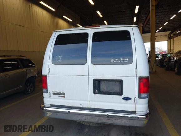 2008 Ford Econoline Passenger XL with VIN 1FDSS31L38DA89091, listed as a IAAI auction lot 41376194 with 136,554 mi miles and . Bid and sale history available at DreamBid. Image 16.