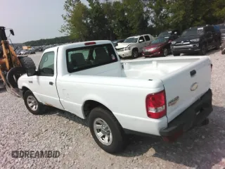 2010 Ford Ranger XL with VIN 1FTKR1AD5APA44784, listed as a Copart auction lot 57780835 with 132,635 mi miles and Salvage title. Bid and sale history available at DreamBid. Image 2.