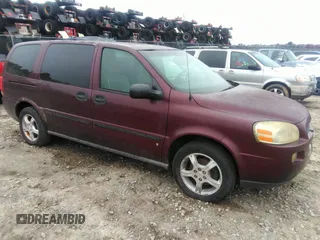2007 Chevrolet Uplander LS Fleet with VIN 1GNDV23167D113450, listed as a IAAI auction lot 41206153 with 157,509 mi miles. Bid and sale history available at carsss.com. Image 1.
