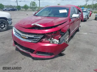 2015 Chevrolet Impala LTZ with VIN 2G1165S32F9177468, listed as a IAAI auction lot 41966941 with 259,894 mi miles. Bid and sale history available at carsss.com. Image 6.