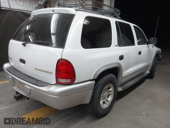2002 Dodge Durango z VIN 1B4HR58N62F100400, wystawiony jako IAAI lot #41384129 z przebiegiem 125 338 mil mil oraz . Historia ofert i sprzedaży dostępna na DreamBid. Obrazek 4.