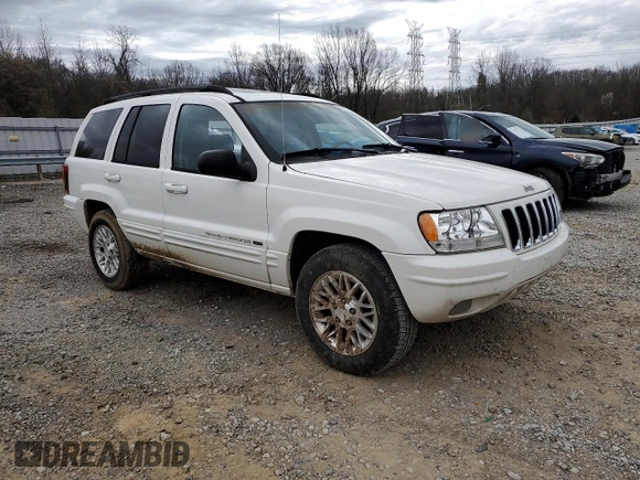 2002 Jeep Grand Cherokee Limited z VIN 1J8GX58N72C238459, wystawiony jako Copart lot #48195075 z przebiegiem 59 435 mil mil oraz Czysty tytuł • Clean title. Historia ofert i sprzedaży dostępna na DreamBid. Obrazek 4.