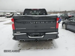 2022 Chevrolet Silverado 1500 RST with VIN 1GCUDEED4NZ524396, listed as a Copart auction lot 44062025 with 67,121 mi miles and Salvage Title. Bid and sale history available at DreamBid. Image 6.