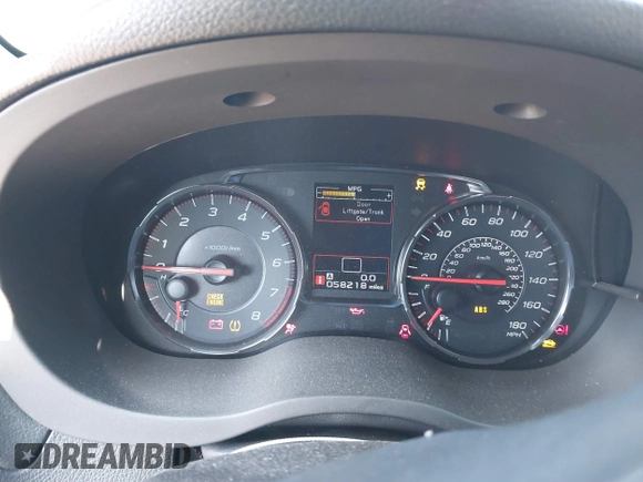 2021 Subaru WRX z VIN JF1VA1A65M9800442, wystawiony jako IAAI lot #41882039 z przebiegiem 58 218 mil mil oraz . Historia ofert i sprzedaży dostępna na DreamBid. Obrazek 7.