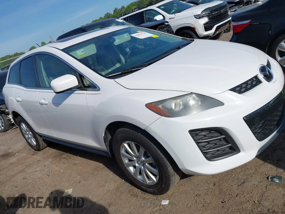 2010 Mazda CX-7 Sport with VIN JM3ER2W56A0346749, listed as a IAAI auction lot 42062520 with 214,959 mi miles and . Bid and sale history available at DreamBid. Image 1.