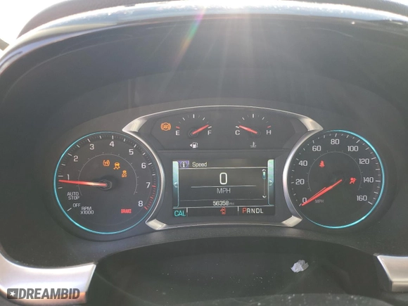 2019 Chevrolet Traverse LT Leather with VIN 1GNEVHKW8KJ212740, listed as a Copart auction lot 49987725 with 56,358 mi miles and Clean Title. Bid and sale history available at carsss.com. Image 9.