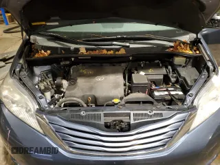2016 Toyota Sienna LE with VIN 5TDJK3DC1GS130722, listed as a Copart auction lot 80244024 with 129,602 mi miles and Salvage Title. Bid and sale history available at carsss.com. Image 12.