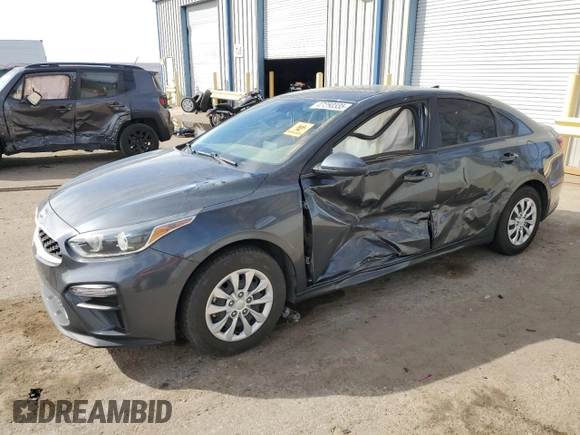 2021 Kia Forte FE with VIN 3KPF24AD0ME312569, listed as a Copart auction lot 47250335 with 62,798 mi miles and Non Repairable. Bid and sale history available at carsss.com. Image 1.