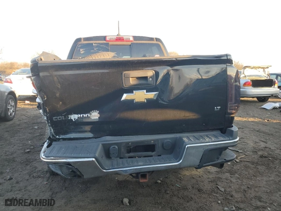 2017 Chevrolet Colorado 4WD LT with VIN 1GCPTCE11H1147507, listed as a Copart auction lot 83384024 with 148,041 mi miles and Salvage Title. Bid and sale history available at carsss.com. Image 6.
