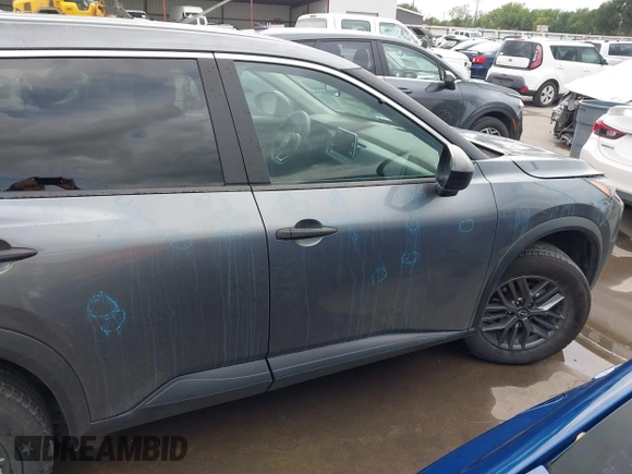 2023 Nissan Rogue S with VIN 5N1BT3AA5PC925760, listed as a IAAI auction lot 42654037 with 37,010 mi miles and . Bid and sale history available at DreamBid. Image 13.