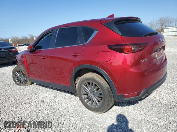 2020 Mazda CX-5 Sport with VIN JM3KFABM5L0763270, listed as a Copart auction lot 50198665 with 0 mi miles and Salvage Title. Bid and sale history available at carsss.com. Image 2.