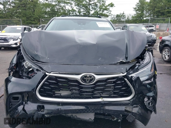 2023 Toyota Highlander L with VIN 5TDKDRBH6PS043799, listed as a IAAI auction lot 42617278 with 14,744 mi miles and . Bid and sale history available at DreamBid. Image 12.