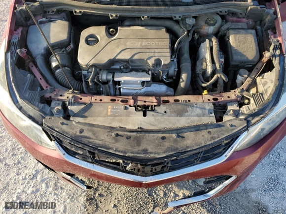 2016 Chevrolet Cruze LT with VIN 1G1BE5SM1G7265480, listed as a Copart auction lot 48667355 with 119,251 mi miles and Salvage Title. Bid and sale history available at carsss.com. Image 12.