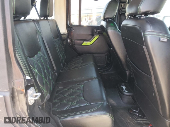2017 Jeep Wrangler Unlimited Sport with VIN 1C4BJWDG0HL616663, listed as a Copart auction lot 53261995 with 80,356 mi miles and Salvage title. Bid and sale history available at DreamBid. Image 10.