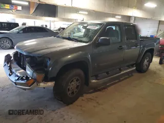 2007 Chevrolet Colorado LT w/1LT with VIN 1GCDT13E978167992, listed as a Copart auction lot 44466565 with 198,932 mi miles and Salvage Title. Bid and sale history available at carsss.com. Image 1.