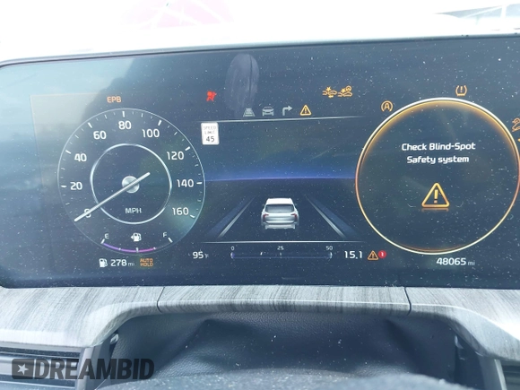2023 Kia Telluride SX z VIN 5XYP54GC2PG340522, wystawiony jako IAAI lot #42611768 z przebiegiem 48 065 mil mil oraz . Historia ofert i sprzedaży dostępna na DreamBid. Obrazek 7.